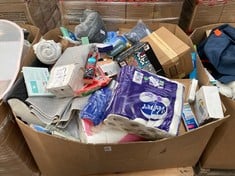 Lot 161  
            Edinburgh SR22 - Delivery Or Collection 

                
PALLET OF GENERAL GOODS TO INCLUDE TOTES TITAN PORTABLE TRAVEL UMBRELLA – WINDPRO...