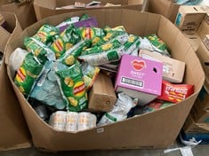 Lot 165  
            Edinburgh SR22 - Delivery Or Collection 

                
PALLET OF FOOD & DRINK TO INCLUDE WALKERS SALT & VINEGAR MULTIPACK CRISPS 6X25G. ...