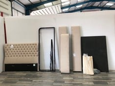 Lot 16  
            Edinburgh SR22 - Delivery Or Collection 

                
TEMPUR BUTTON BISCUIT KING SIZE STORAGE BED FRAME WITH HEADBOARD JOHN LEWIS GREY ...