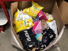 Lot 204  
            Edinburgh SR22 - Delivery Or Collection 

                
PALLET OF FOOD & DRINKS TO INCLUDE PEPSI MAX CAN (ITEMS MAY BE PAST BEST BEFORE D...