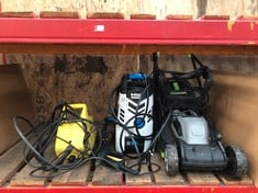 Lot 64  
            Edinburgh SR22 - Delivery Or Collection 

                
QUANTITY OF ITEMS TO INCLUDE MURRAY CORDED LAWNMOWER: LOCATION - LEFT RACK(COLLEC...