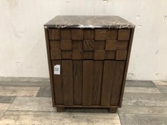 Lot 73  
            Edinburgh SR22 - Delivery Or Collection 

                
JOHN LEWIS CHECK STRIPE BEDSIDE TABLE ORIGINAL RRP £298:: LOCATION - LEFT RACK(CO...