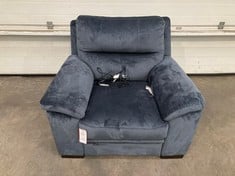 Lot 94  
            Edinburgh SR22 - Delivery Or Collection 

                
DFS.COM CHARCOAL VELVET POWER RECLINER ARMCHAIR ORIGINAL RRP £720:: LOCATION - SO...