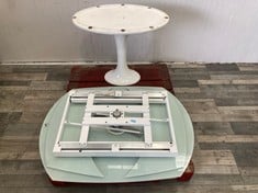 Lot 18  
            Edinburgh SR22 - Collection Only 

                
DFS.COM MARBLE CERAMIC 6 SEATER DINING TABLE - COLLECTION ONLY - LOCATION RIGHT RACK