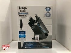 Lot 1  
            Edinburgh SR22 - Collection Only 

                
NINJA FOODI STAYSHARP KNIFE BLOCK WITH INTEGRATED SHARPENER SHARP KNIVES K32006UK...