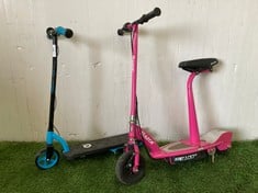 Lot 70  
            Edinburgh SR22 - Collection Only 

                
RAZOR E100S ELECTRIC SCOOTER + EVO ELECTRIC SCOOTER - COLLECTION ONLY - LOCATION ...