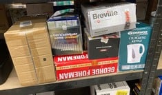Lot 126  
            Edinburgh SR34 - Delivery Only 

                
QUANTITY OF KITCHEN & APPLIANCES ITEMS TO INCLUDE RUSSELL HOBBS STEAM IRON [3100W...