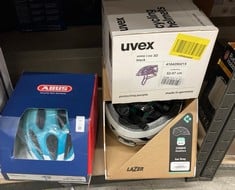 Lot 128  
            Edinburgh SR34 - Delivery Only 

                
QUANTITY OF SPORTS & EXERCISE ITEMS TO INCLUDE LAZER UNISEX HELM CODAX KC GY UNI ...
