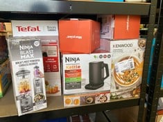 Lot 154  
            Edinburgh SR34 - Delivery Only 

                
QUANTITY OF KITCHEN & APPLIANCES ITEMS TO INCLUDE NINJA PERFECT TEMPERATURE KT200...
