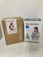 Lot 223  
            Edinburgh SR34 - Delivery Only 

                
ERGOBABY EMBRACE SOFT AIR MESH ERGONOMIC BABY CARRIER FOR NEWBORNS FROM BIRTH, ER...