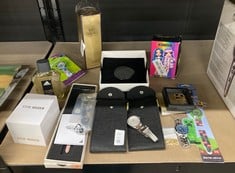 Lot 256  
            Edinburgh SR34 - Delivery Only 

                
QUANTITY OF WATCHES ITEMS TO INCLUDE RAINBOW HIGH EAU DE TOILETTE NATURAL PERFUME...