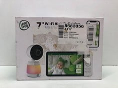 Lot 2  
            Edinburgh SR34 - Delivery Only 

                
LEAPFROG+D3:D5G LF3917HD SMART WIFI VIDEO BABY MONITOR WITH CAMERA & AUDIO,REMOTE...