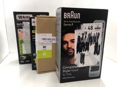 Lot 318  
            Edinburgh SR34 - Delivery Only 

                
QUANTITY OF HEALTH & BEAUTY ITEMS TO INCLUDE BRAUN ALL-IN-ONE STYLE SERIES 7 MGK7...