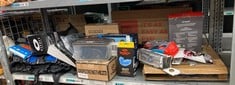Lot 379  
            Edinburgh SR34 - Delivery Only 

                
QUANTITY OF SPORTS & EXERCISE ITEMS TO INCLUDE SHOCK DOCTOR DOUBLE BRACES MOUTHGU...