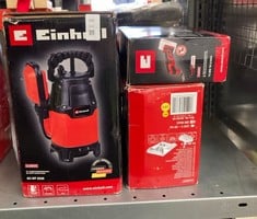 Lot 398  
            Edinburgh SR34 - Delivery Only 

                
QUANTITY OF TOOLS & HOME IMPROVEMENT ITEMS TO INCLUDE EINHELL 4462165 RANDOM ORBI...