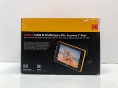 Lot 3  
            Edinburgh SR34 - Delivery Only 

                
KODAK RODFS70 KODAK SLIDE AND SCAN DIGITAL FILM SCANNER 7 INCHES MAX - LARGE 7 IN...