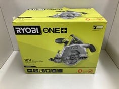 Lot 406  
            Edinburgh SR34 - Delivery Only 

                
RYOBI R18CS-0 ONEPLUS 18 V CORDLESS CIRCULAR SAW, GREEN, 165 MM (BODY ONLY).: LOC...