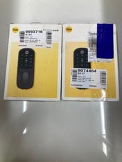 Lot 408  
            Edinburgh SR34 - Delivery Only 

                
2 X YALE SMART LIVING YD-01-CON-BL KEYLESS CONNECTED READY SMART DOOR LOCK, 60MM ...