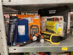 Lot 425  
            Edinburgh SR34 - Delivery Only 

                
QUANTITY OF TOOLS & HOME IMPROVEMENT ITEMS TO INCLUDE GLORIA BRASS QUICK-ACTING V...