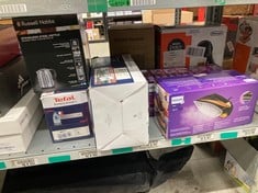 Lot 439  
            Edinburgh SR34 - Delivery Only 

                
QUANTITY OF KITCHEN & APPLIANCES ITEMS TO INCLUDE TEFAL ACCESS STEAM+ HANDHELD CL...