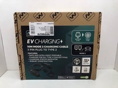 Lot 46  
            Edinburgh SR34 - Delivery Only 

                
MASTERPLUG EV CHARGING CABLE FOR ELECTRIC AND HYBRID VEHICLES, 10 METRES, MODE 2,...