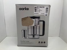 Lot 47  
            Edinburgh SR34 - Delivery Only 

                
AARKE PURIFIER LARGE, WATER FILTER JUG IN GLASS AND STAINLESS STEEL, 1.7L / 7 CUP...