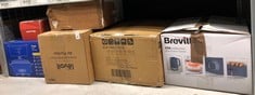 Lot 494  
            Edinburgh SR34 - Delivery Only 

                
QUANTITY OF KITCHEN & APPLIANCES ITEMS TO INCLUDE MORPILOT MILK FROTHER, 4 IN 1 E...