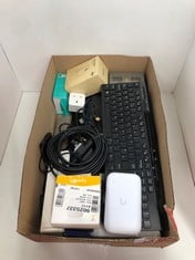 Lot 503  
            Edinburgh SR34 - Delivery Only 

                
QUANTITY OF TECH & GAMING ITEMS TO INCLUDE SOMFY PROTECT MOTION SENSOR, 7 M DETEC...