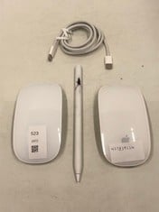 Lot 523  
            Edinburgh SR34 - Delivery Only 

                
QUANTITY OF TECH & GAMING ITEMS TO INCLUDE APPLE MOUSE: LOCATION - H