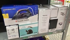 Lot 581  
            Edinburgh SR34 - Delivery Only 

                
QUANTITY OF KITCHEN & APPLIANCES ITEMS TO INCLUDE RUSSELL HOBBS STEAM IRON [3100W...