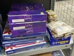 Lot 583  
            Edinburgh SR34 - Delivery Only 

                
QUANTITY OF FOOD & DRINK ITEMS TO INCLUDE CADBURY MILK TRAY CHOCOLATE BOX, ASSORT...