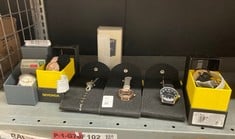 Lot 591  
            Edinburgh SR34 - Delivery Only 

                
QUANTITY OF WATCHES ITEMS TO INCLUDE TIMEX EXPEDITION ACADIA MEN'S 40MM LEATHER S...