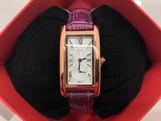 Lot 5  
            Edinburgh SR34 - Delivery Only 

                
LADIES STOCKWELL WATCH - TEXTURED DIAL WITH SUB DIAL MINUTE HAND - LEATHER STRAP ...