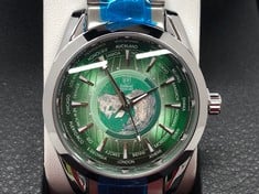Lot 9  
            Edinburgh SR34 - Delivery Only 

                
MENS ERNEST FERDINAND WATCH - GLOBAL DIAL - STAINLESS STEEL STRAP - 3ATM WATER RE...