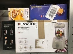 Lot 100  
            Edinburgh SR24 - Delivery Only 

                
QUANTITY OF KITCHEN & APPLIANCES ITEMS TO INCLUDE KENWOOD QUICKMIX LITE, LIGHTWEI...