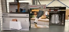 Lot 112  
            Edinburgh SR24 - Delivery Only 

                
QUANTITY OF ITEMS TO INCLUDE PIFCO WHITE TOASTER 2 SLICE - AFFORDABLE, VARIABLE B...