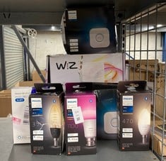 Lot 114  
            Edinburgh SR24 - Delivery Only 

                
QUANTITY OF TECH & GAMING ITEMS TO INCLUDE PHILIPS HUE WHITE AND COLOR 1100W SMAR...