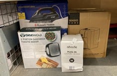 Lot 128  
            Edinburgh SR24 - Delivery Only 

                
QUANTITY OF KITCHEN & APPLIANCES ITEMS TO INCLUDE ABODE 500W COMPACT PORTABLE WHI...