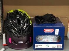 Lot 133  
            Edinburgh SR24 - Delivery Only 

                
QUANTITY OF SPORTS & EXERCISE ITEMS TO INCLUDE ABUS SMILEY CHILDREN'S HELMET 3.0 ...