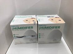 Lot 139  
            Edinburgh SR24 - Delivery Only 

                
2 X FRIDA BABY 3-IN-1 COOL MIST HUMIDIFIER FOR BABY | DIFFUSER + NIGHTLIGHT, BABY...