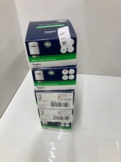 Lot 147  
            Edinburgh SR24 - Delivery Only 

                
5 X DRAYTON BY SCHNEIDER ELECTRIC, WHITE, RADIATOR THERMOSTAT.: LOCATION - RACK B