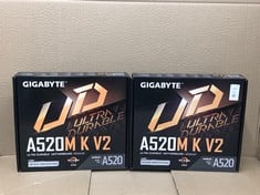 Lot 154  
            Edinburgh SR24 - Delivery Only 

                
2X GIGABYTE A520M K V2 RYZEN AMD MOTHERBOARD: LOCATION - RACK B