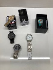 Lot 192  
            Edinburgh SR24 - Delivery Only 

                
QUANTITY OF WATCHES TO INCLUDE SEKONDA SILVER STAINLESS STEEL WATCH: LOCATION - R...