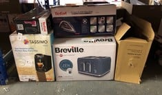 Lot 233  
            Edinburgh SR24 - Delivery Only 

                
QUANTITY OF KITCHEN & APPLIANCES ITEMS TO INCLUDE BREVILLE ZEN 4 SLICE TOASTER WI...