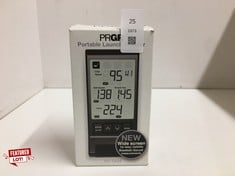 Lot 25  
            Edinburgh SR24 - Delivery Only 

                
PRGR PORTABLE GOLF LAUNCH MONITOR ORIGINAL RRP £220: LOCATION - RACK A