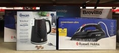 Lot 293  
            Edinburgh SR24 - Delivery Only 

                
QUANTITY OF KITCHEN & APPLIANCES ITEMS TO INCLUDE RUSSELL HOBBS STEAM IRON [3100W...