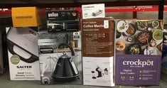 Lot 298  
            Edinburgh SR24 - Delivery Only 

                
QUANTITY OF KITCHEN & APPLIANCES ITEMS TO INCLUDE CROCKPOT SLOW COOKER: LOCATION ...