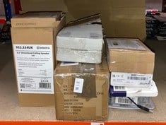 Lot 305  
            Edinburgh SR24 - Delivery Only 

                
QUANTITY OF TECH & GAMING ITEMS TO INCLUDE ADASTRA | HIGH-PERFORMANCE CEILING SPE...