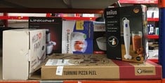 Lot 307  
            Edinburgh SR24 - Delivery Only 

                
QUANTITY OF KITCHEN & APPLIANCES ITEMS TO INCLUDE RUSSELL HOBBS FOOD COLLECTION E...