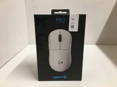 Lot 30  
            Edinburgh SR24 - Delivery Only 
                
LOGITECH G PRO X SUPERLIGHT WIRELESS GAMING MOUSE: LOCATION - RACK A
